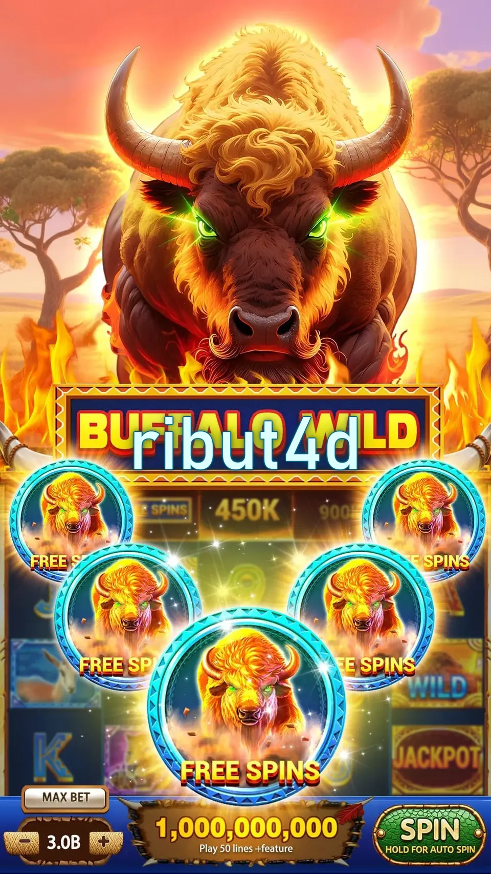 ribut4d Tangkapan Layar Resmi APK